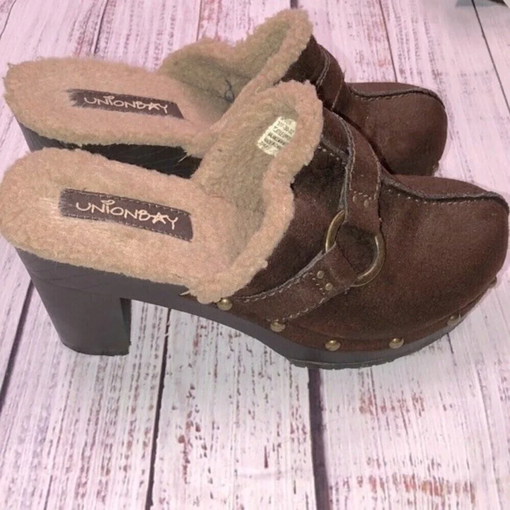 Vintage Union bay brown platforms size 7 1/2